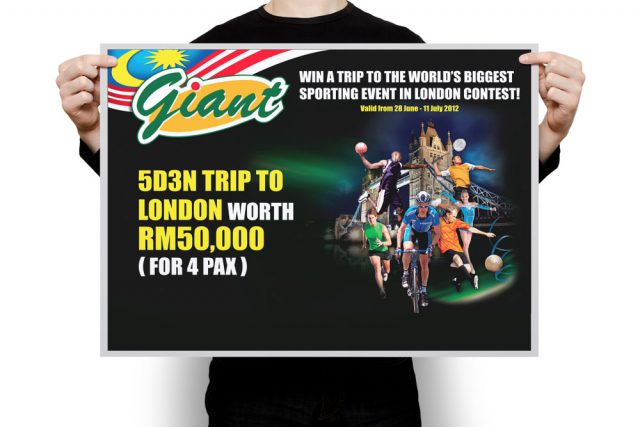11 Giant Olympic Contest Poster